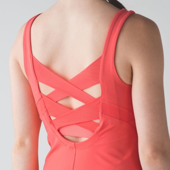 Lululemon Rise and Flow Tank Cape Red (8) - Picture 11 of 16